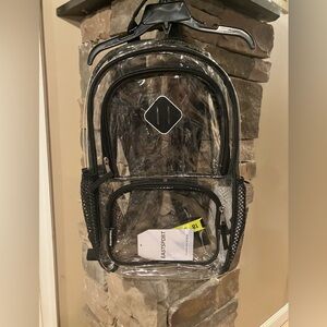 Eastport clear backpack NWT